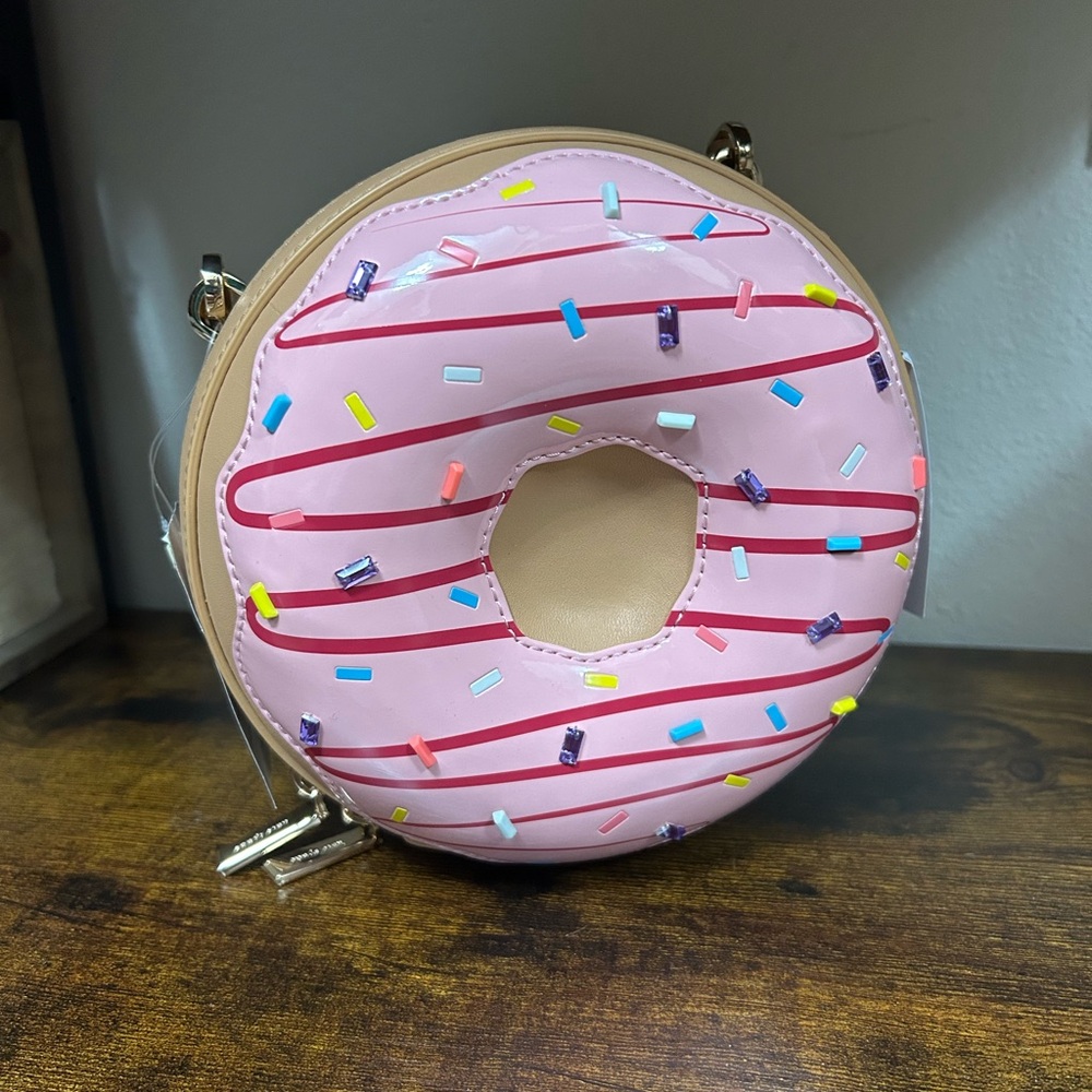 Kate Spade ♠️ Coffee Break 3D Novelty Donut Bag